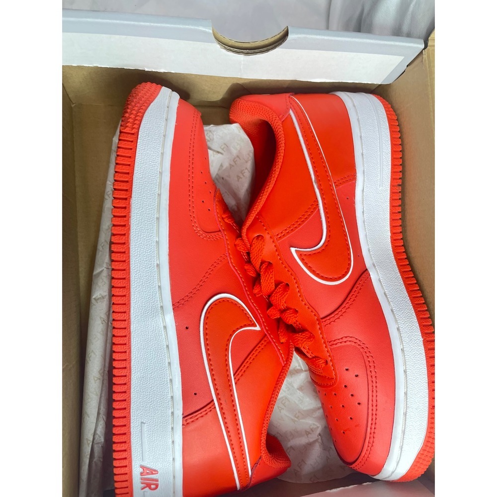 Nike Air Force 1 Gs Picante Red White Dx5805 600 Youth Size 5y